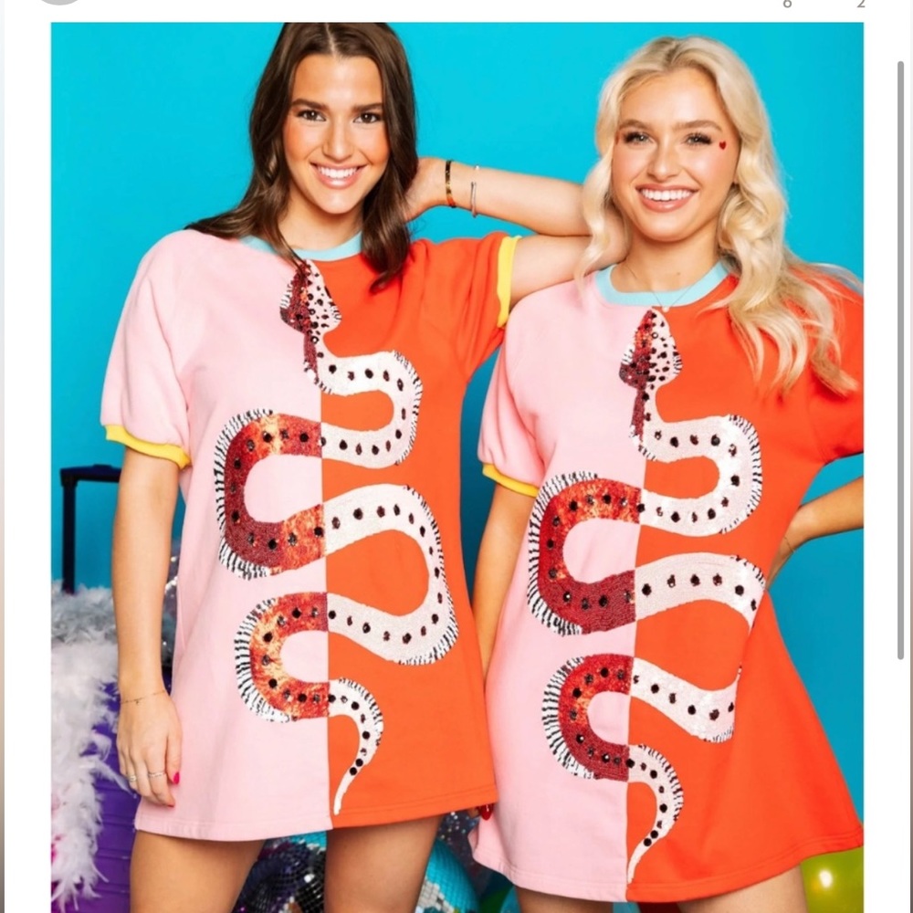 Queen of Sparkles Snake Dress